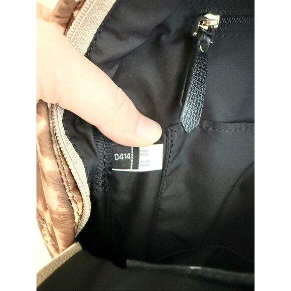Kate Spade New York Taylor Satin Leopard Print Large Backpack main image 6